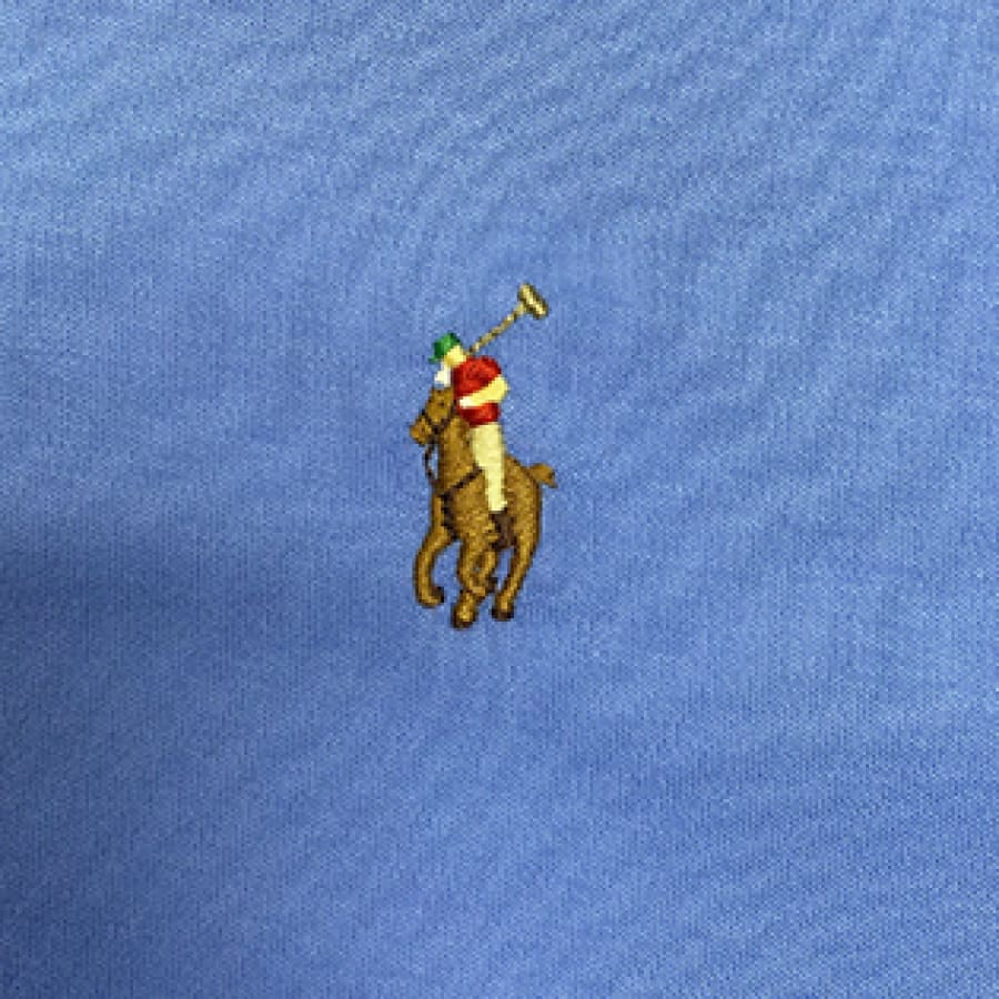 Alternative Image for ProductRalph Lauren Slim Fit Polo T Shirt Blue3